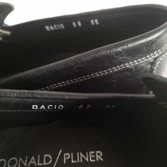 Donald J Pliner DACIO Horse-Bit Loafers Black -9.5 main image 5
